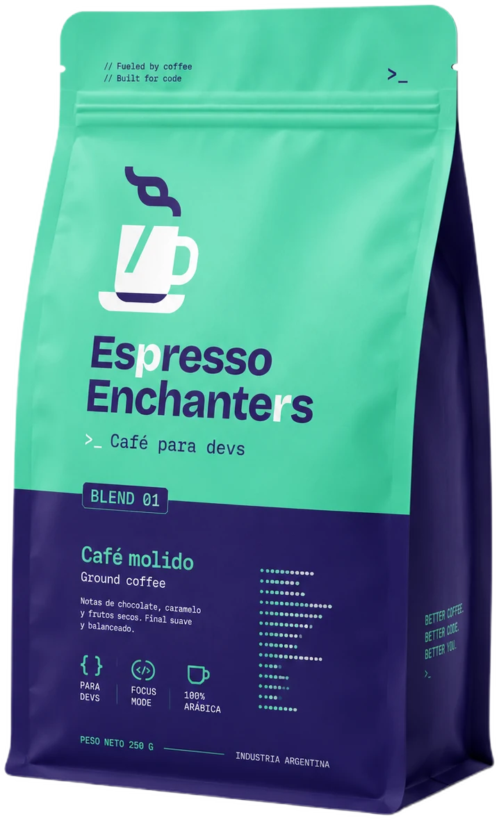 Bolsa de café Espresso Enchanters Blend 01, 250 g de café de especialidad de Chiapas